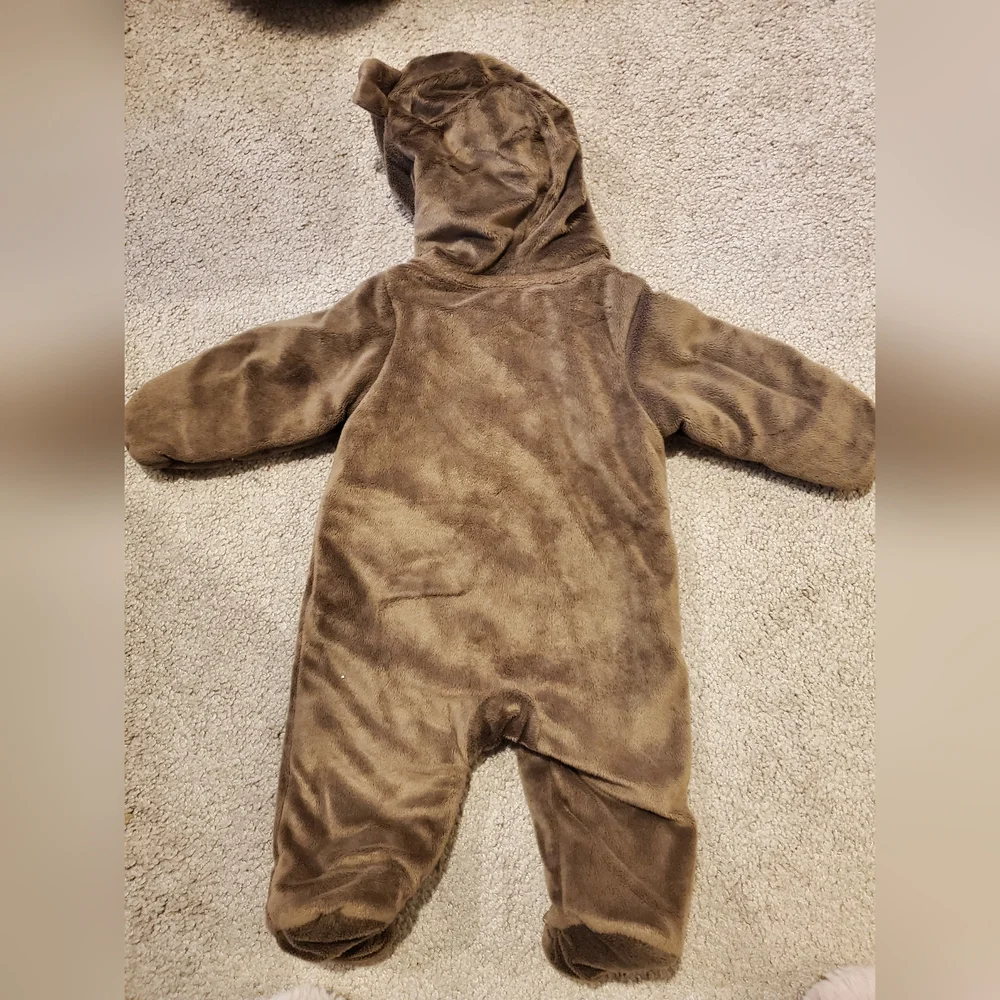 Carter's Brown Bear One Piece - Picture 2 of 5
